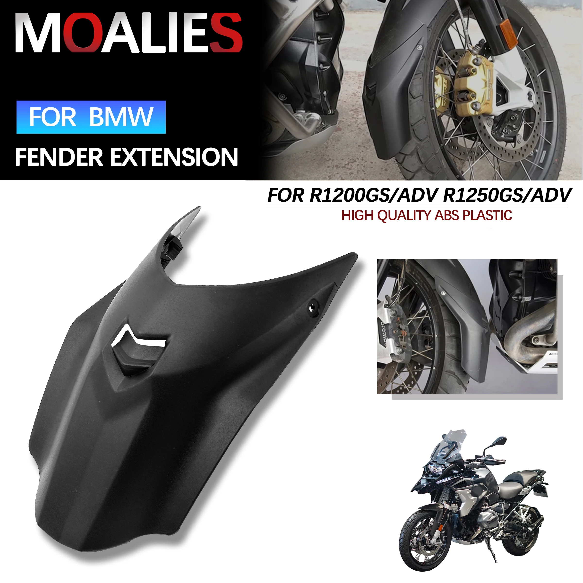 

For BMW R1200GS R1250GS R 1250 GS LC Adventure New Front Fender Mudguard Adventure Fender Forward Splash Guard