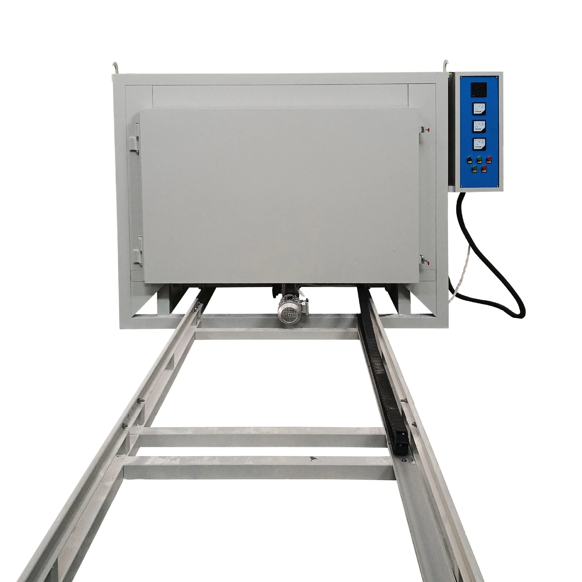 Runwo Reputation Guarantee Large Type High-Temperature Resistance Shuttle Kiln Trolley Furnace Price for Sale