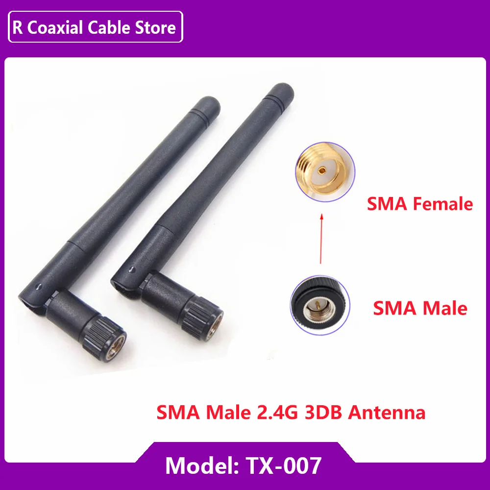 Modulo 2.4G 5G LET 4G dedicato Antenna WIFI Dual-band omnidirezionale ad alto guadagno 5DB 8DB 12DB Router Full-band Antenna Pinhole