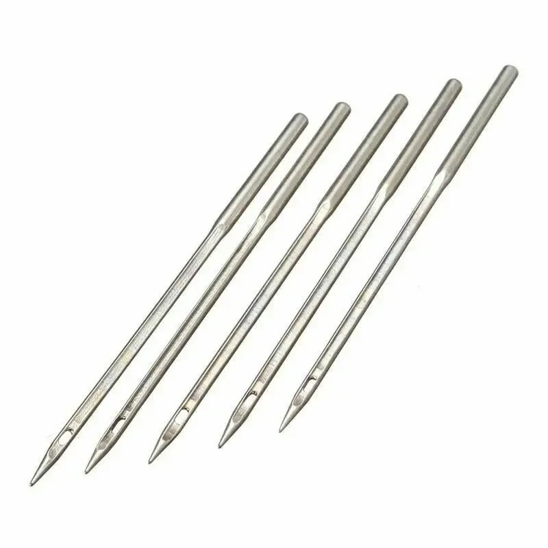 5/10Pcs Sewing Leather Awl Needles Tool Crochet Bent Hook Needle Set Repair Tools For Canvas Shoes Making