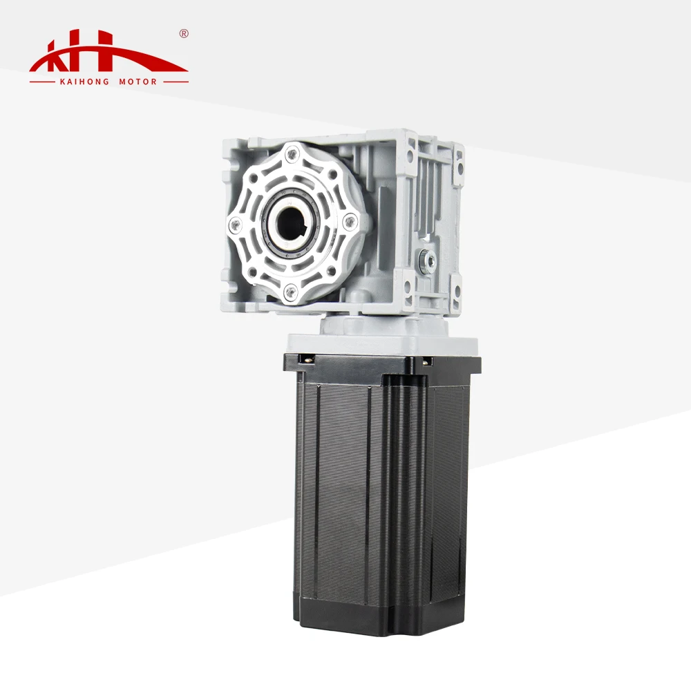 Heavy 86BYGH156 Aluminum Alloy Stepper Motor RV40 Worm Drive Reducer Gearbox Custom ODM Support for Industrial
