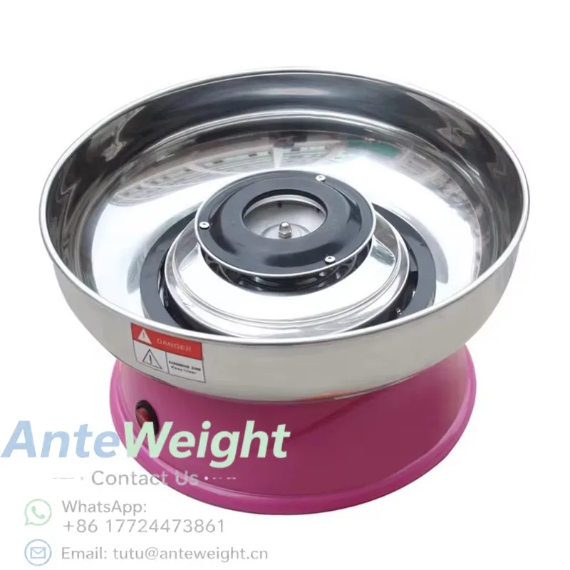Commercial Cotton Candy Machine 420W Electric Mini Candy Floss Machine Automatic Sugar Flower Cotton Candy Maker