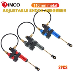 9IMOD RC Shocks Absorber 2PCS 110mm Adjustable Internal Spring Oil Damper Shock Absorber for 1/10 RC Climbing Car Toy Parts