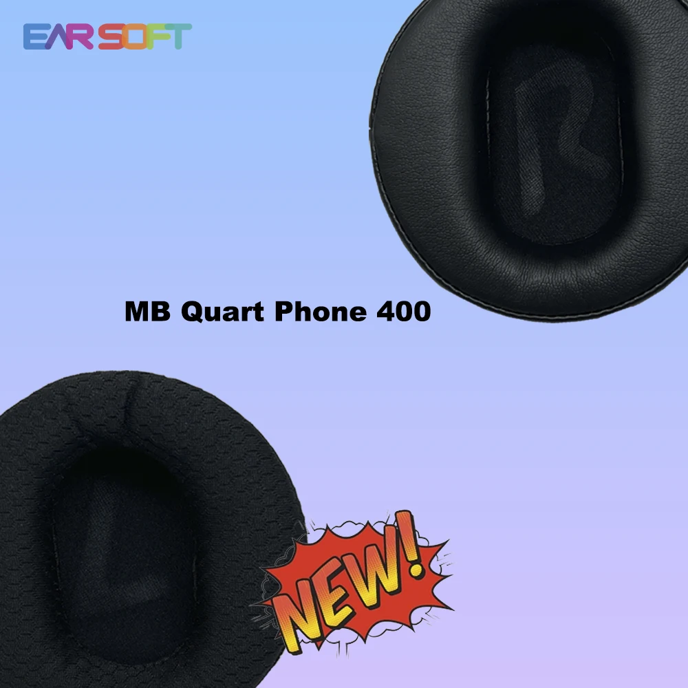 

Earsoft Replacement Ear Pads Cushions for MB Quart Phone 400 Headphones Earphones Earmuff Case Sleeve Accessories