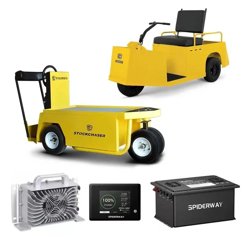24V 105Ah Lithium Battery Conversion Kit for Cushman Minute Miser Stock Chaser, 200A BMS Max 6.45kW Load Power