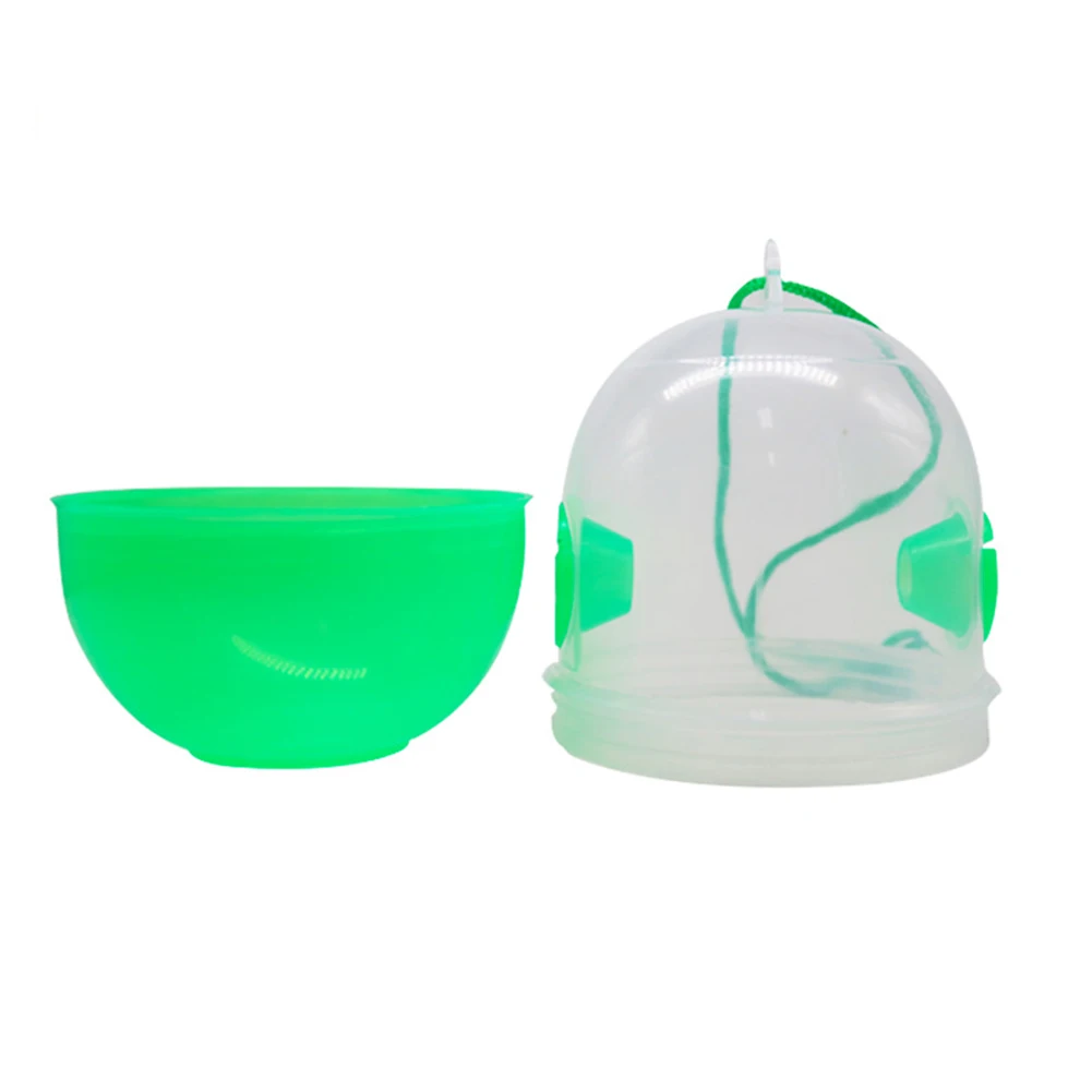 Hanging Wasp Fly Trap Reusable Beekeeping Catcher Cage Wasps Control Yellow Jacket Trap Easy To Use for Home Garden Orchard Farm