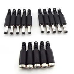 9mm 14mm DC male female M F Power Plug 5.5x 2.1mm Male Female Jack Socket Adapter Connectors For DIY Projects Connector