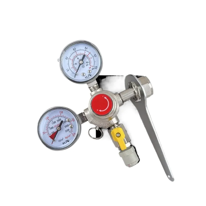 

Quick Accessories for Draft Beer Machine Carbon Dioxide Regulator