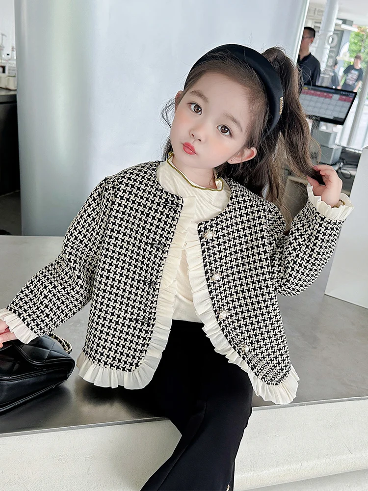 ربيع الخريف طفلة Jaet الأطفال 5 Fraance الصغيرة Sle 6 الأطفال المفتوحة سترة الخريف أعلى 2 Fraance الصغيرة 3 Y...