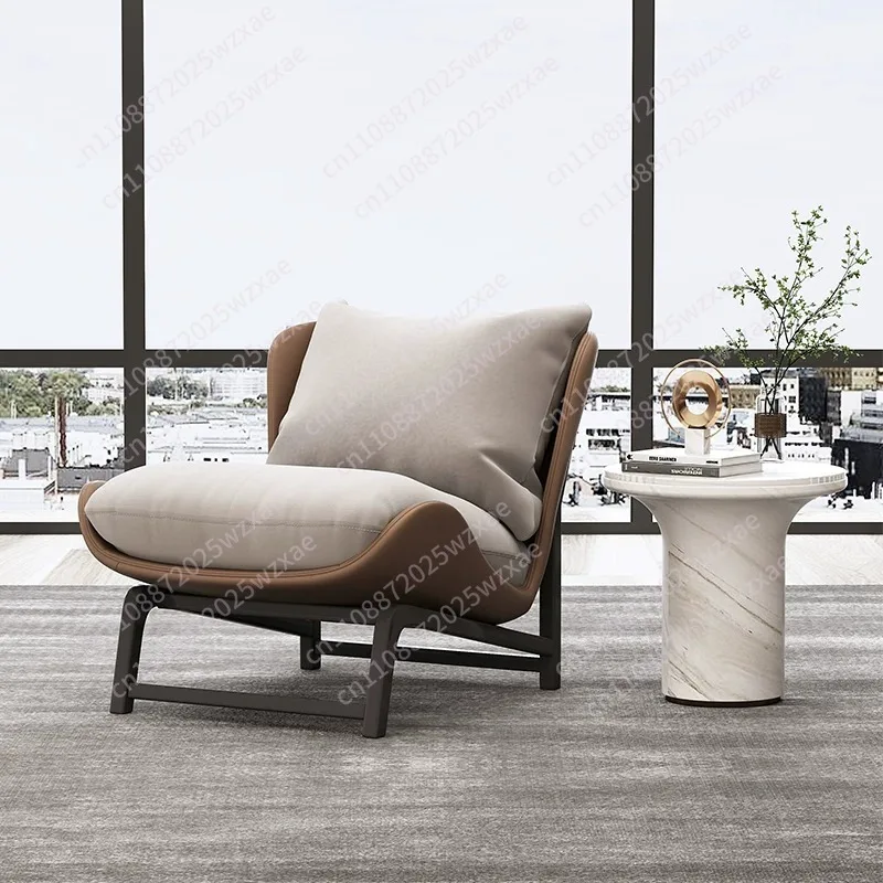 Simple single sofa chair balcony recliner home leisure lazy chair