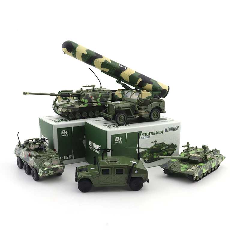 

Kaidiwei Small-scale 99A Main Battle Tank Alloy Model Toy Set Track Armor Simulation Military Weapon Ornament