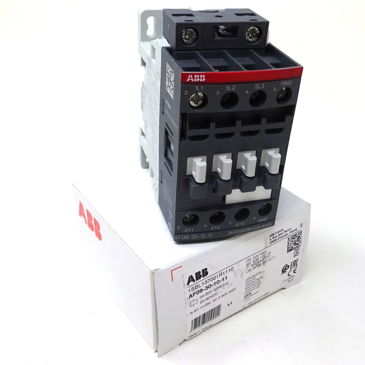 

AF09-30-10-11*24-60V AC/ DC 10239754 Contactor 1SBL137001R1110