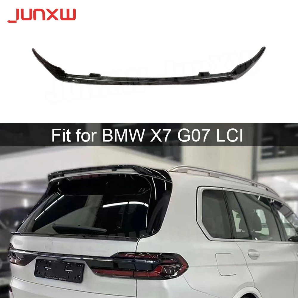 ABS Rear Roof Spoiler Wings for BMW X7 G07 LCI Sport 2023+ windshield Wings Car Boot External Decoration Body Kits
