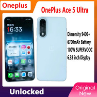 NEW Unlocked OnePlus Ace 5 Ultra 6.83inch AMOLED MTK Dimensity9400+ 50MP 6700Mah 100W SuperVOOC NFC OTA Ace5 Ultra
