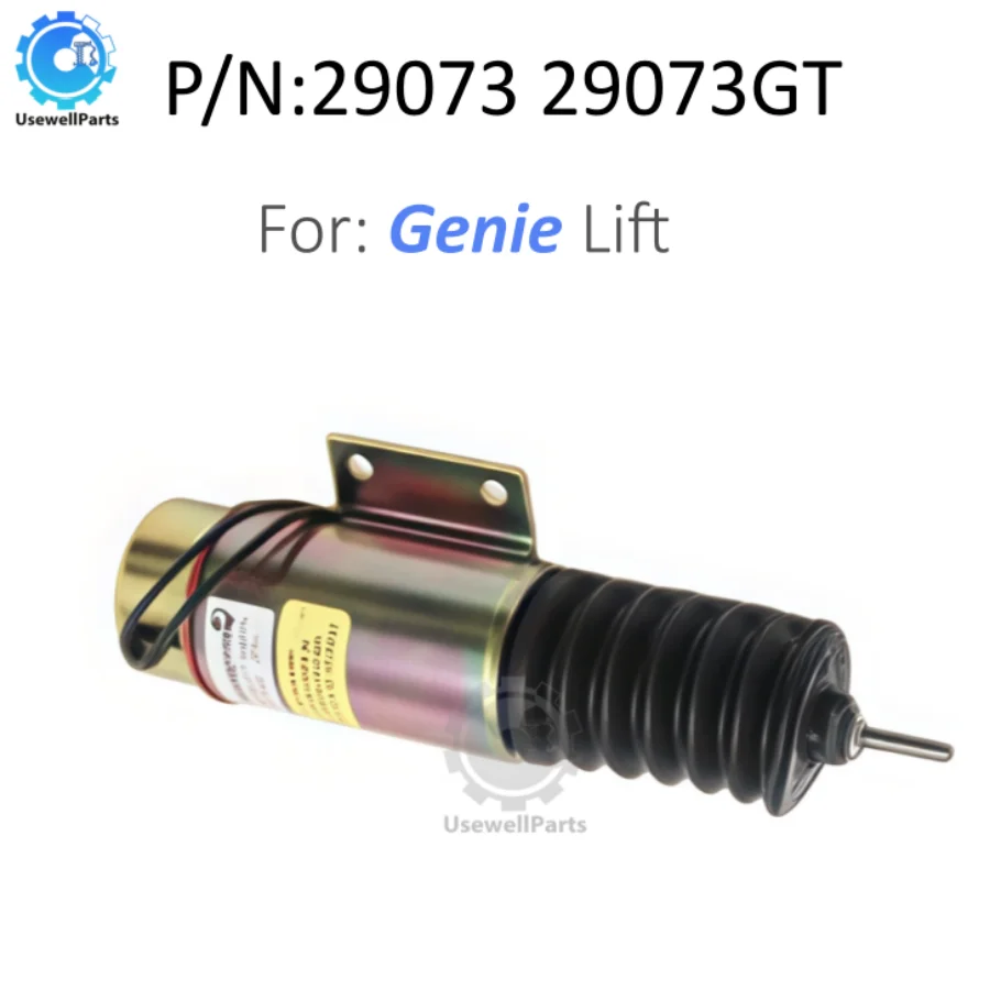 

Электромагнитный клапан дроссельной заслонки UsewellParts 29073 29073GT 12V для подъемников Genie S-40/45/60/65/80/85 GS2668 GS3268 GS3384 GS3390 GS4390 GS5390