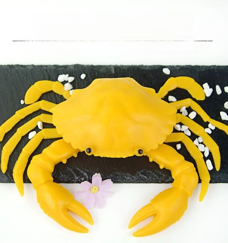 

Платина ade, силиконовая резьба по соли, резьба по льду, сахарная художественная форма для краба, тарелка для торта, инструменты для выпечки, китайские мультяшные элементы