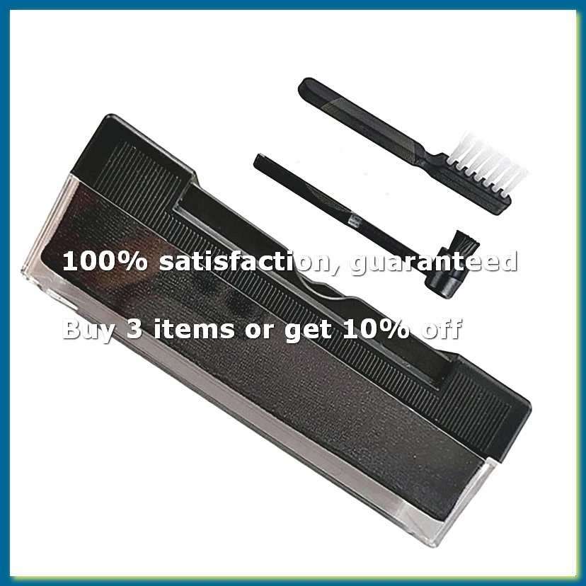 Vinyl Record Cleaning Kit Anti-Static Velvet Brush Dust Remover for CD/LP Phonograph Turntable Player Accessory