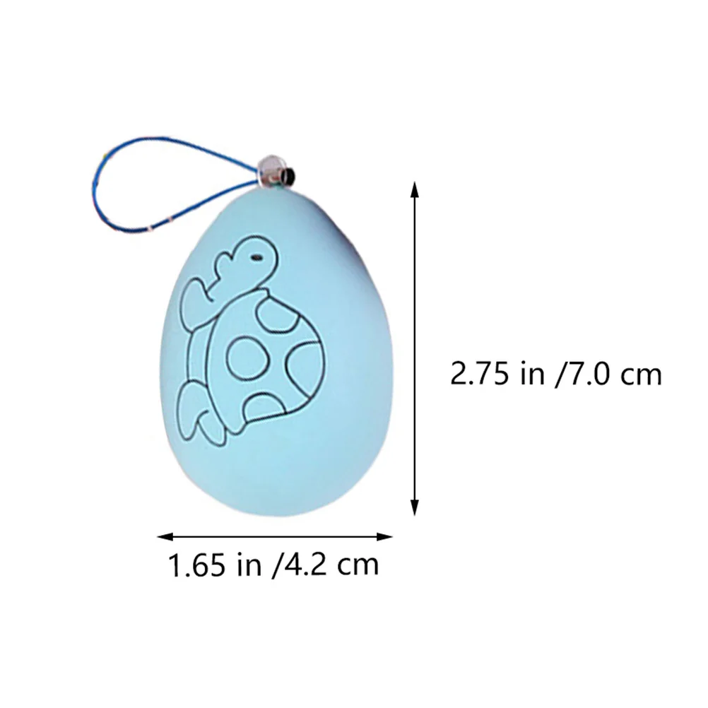 24pcs diy Plastic Easter Eggs For Kids Painting Diy Crafts Easter Egg Ornaments Hand-Painted Simulation Pendant Decor