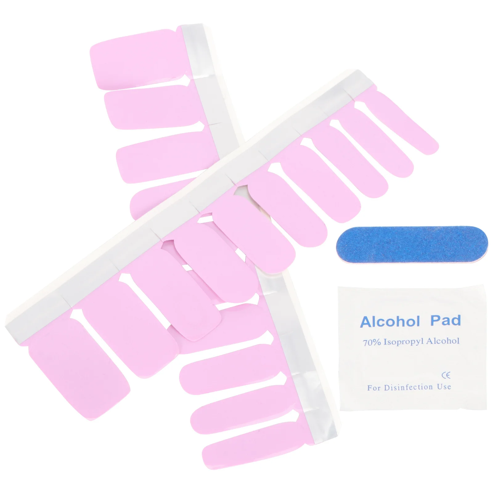 

20Pcs Nail Art Stickers Attractive DIY Manicure Accessory Durable Safe Material for Women Girls Nail Art Sticker