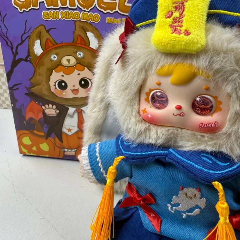 Samuel Seri Malam Halloween Seru Kotak Kejutan Boneka Plush Acak Lucu Dan Menyenangkan, Mainan Dan Hiasan Untuk Hadiah Kepada Teman