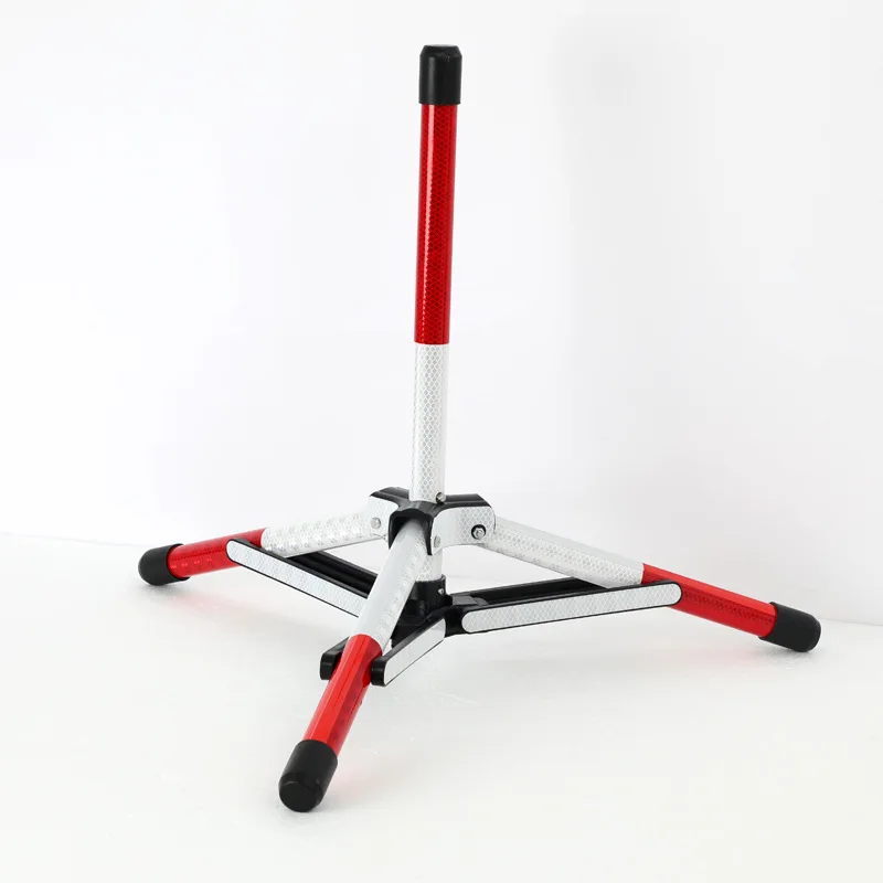 Portable Hand Thrown Road Stake Cone Safe Road Stake Bracket Super Strong Reflective Film
