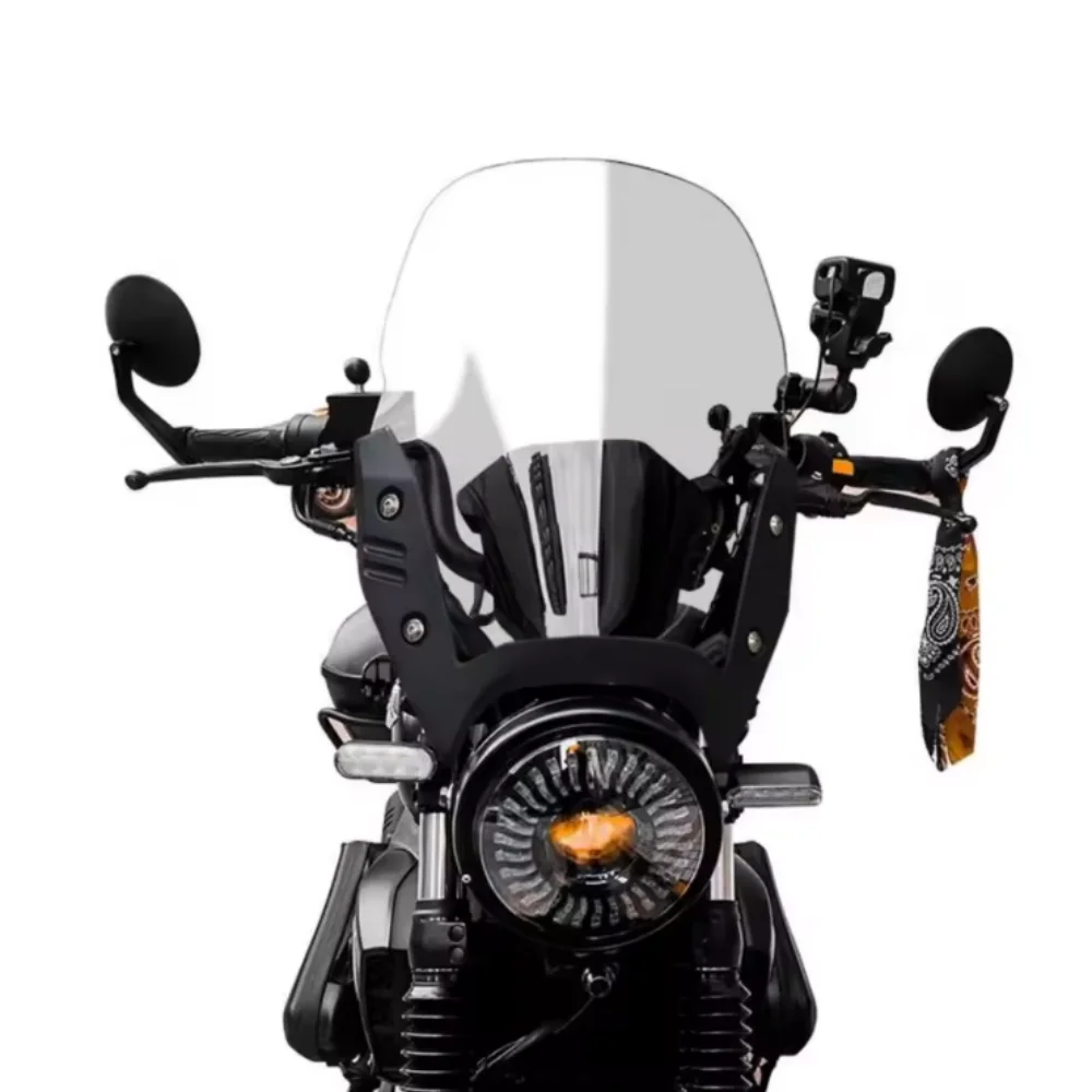 for Haojue TR300 travel version front windshield motorcycle modified front windshield original car buckle installation TR300