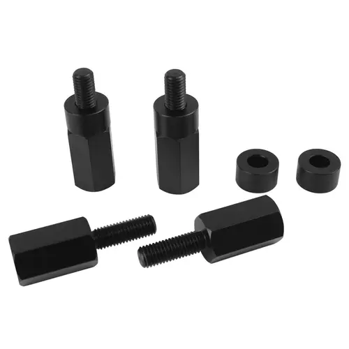 Imagen 2 del producto Kit elevador de asiento UTV de 4 Uds para Can Am Maverick X3, asiento UTV de elevación a 0,5 ''1,5'' 2'' ajustable con 4 espaciadores adicionales