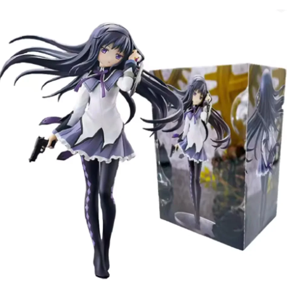Figura de Anime de Chica Mágica PMMM, Figura de Acción de Kaname Madoka, Figura Kawaii de Akemi Homura, Linda Figura Coleccionable de Loli, Juguete de Regalo