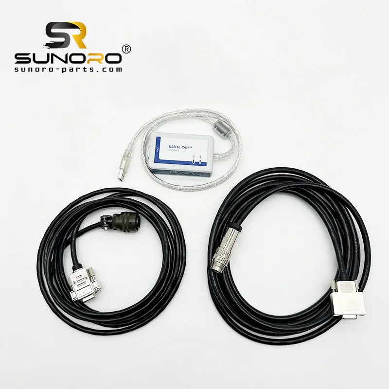 MTU with Diasys 2.72 Software USB-to-CAN Engine Analyzer Diagnostic Cable for Excavator MTU Diagnostic Tool