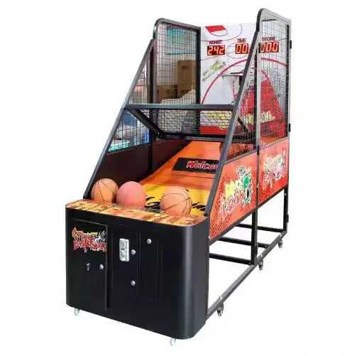 Basketball Arcade Game Machine Adult Commercial Coin Operated Indoor Sports Shooting Game Amusement Center Metal English