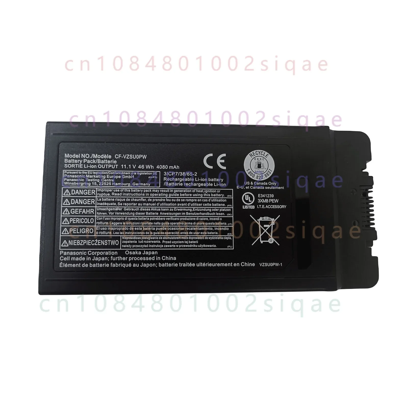 New CF-VZSU0PW CF-VZSU0PR CF-54 battery Replacement For Panasonic TOUGHBOOK 46Wh