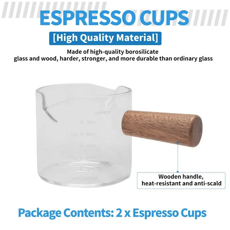 B50C, set van 2 espresso-beker - Espresso Shot Glass recensie en prijs