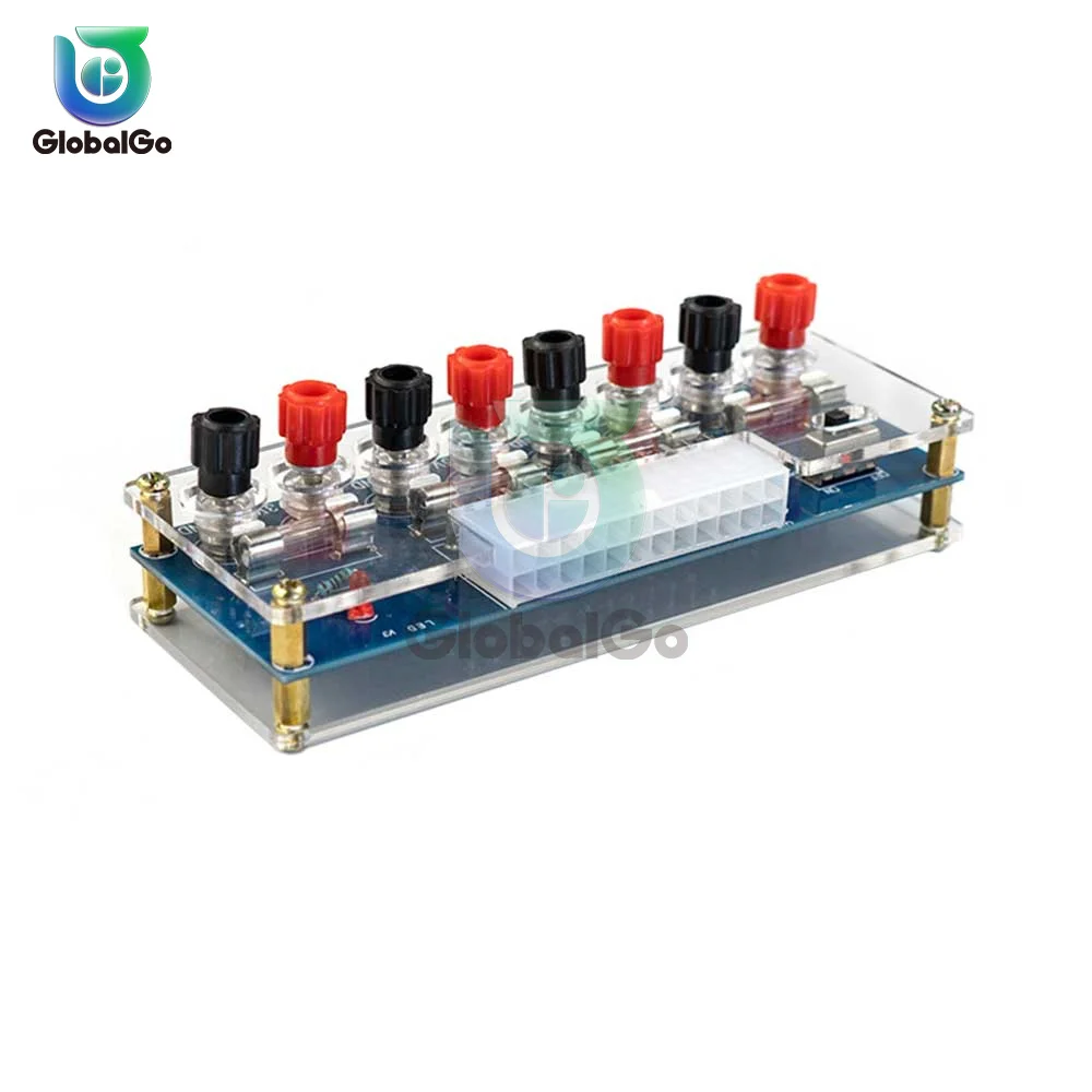 Módulo de Salida de circuito de fuente de alimentación de escritorio con estuche, 24 Pines, XH-M229, chasis de PC, transferencia ATX a placa adaptadora