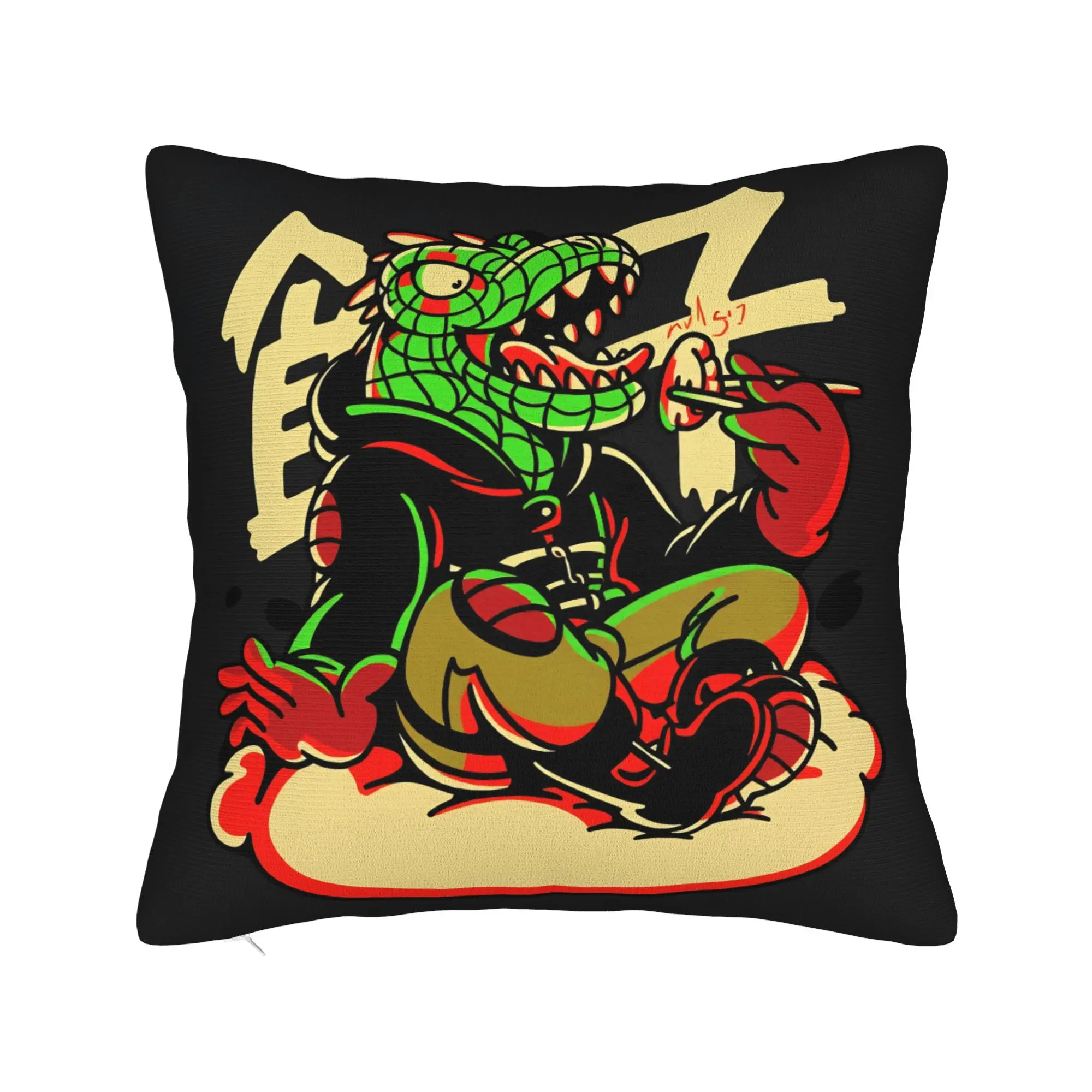 Anime Dorohedoro Shin Pillow Cover  Funny Pillow Case For Chair Sofa Home Decor Design Pillowcases Gift Idea