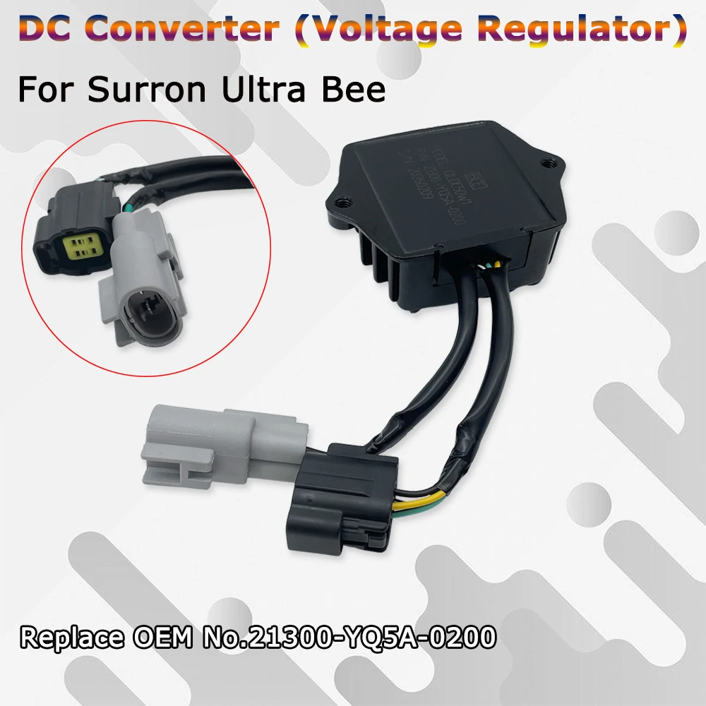 OTOM Motorcycle DC Converter Transformer For Surron Ultra Bee Sur-ron Electric Motocross Replace Voltage Regulator Accessories