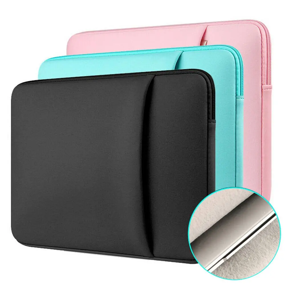 Fashion Laptop Case Notebook Cover Pouch Waterproof Bag Sleeve Dual Zipper Xiaomi HP Dell Lenovo for 11/13/14/15 Inch Laptop