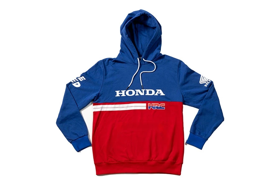 

Honda retro comfortable autumn and winter new fashion printed men's and women's same sports and leisure jumper cycling top