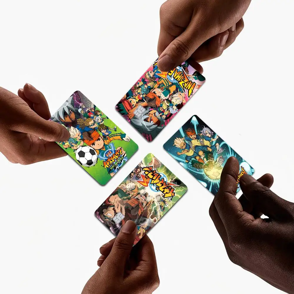 Inazuma Eleven Anime Anime Spend or Save Funny Shell On Off Ultra Thin No Fade Sticker Skin Cover Film for Debit Credit Card