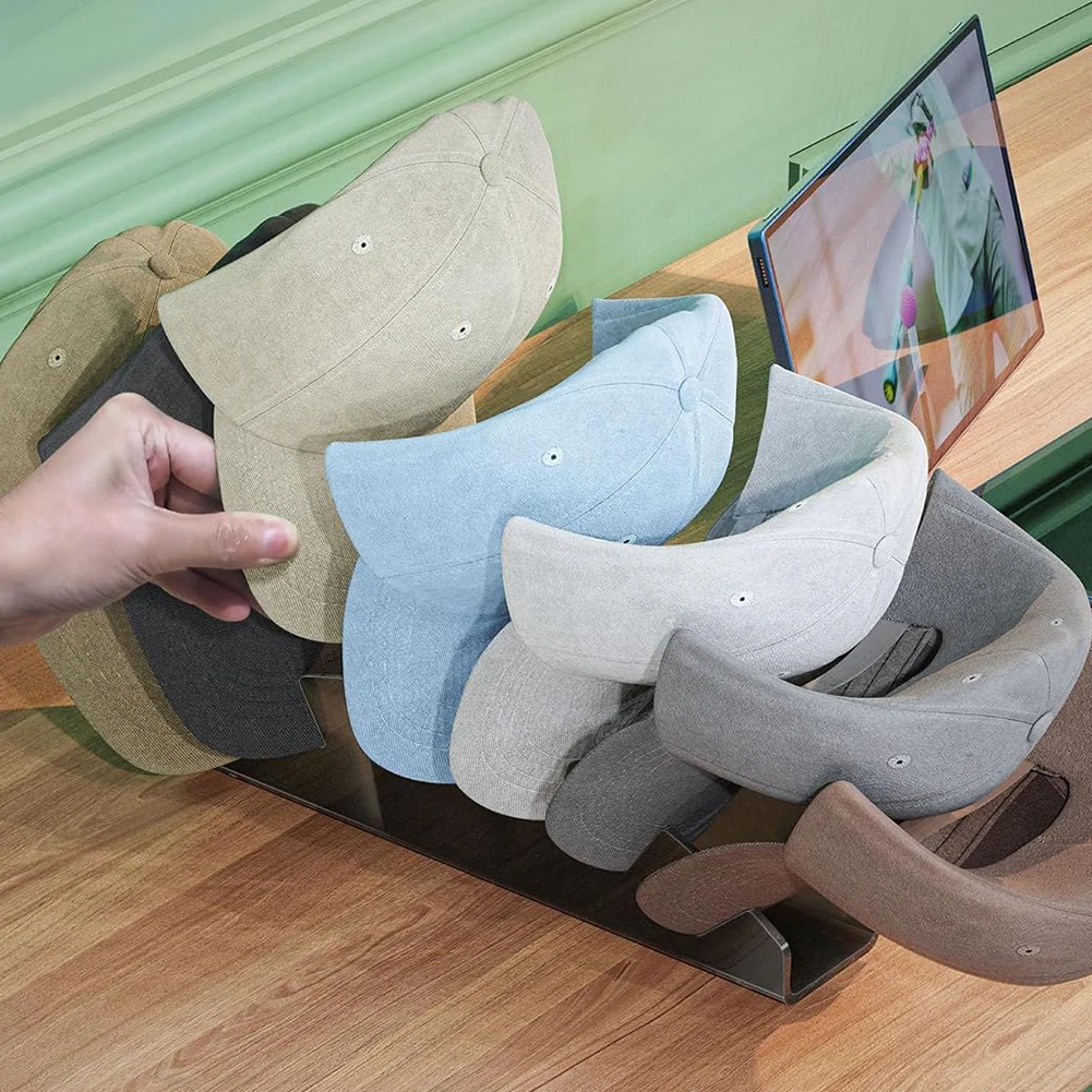 Hat Rack Baseball Hat Rack Display Baseball Caps Collection Hat Organizer Holder Acrylic Hat Organizer Shelf For Baseball Caps