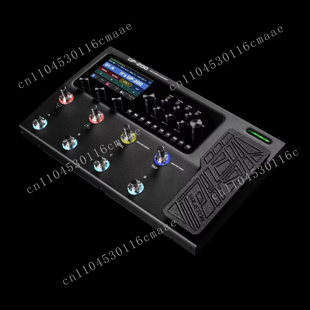 GP200 Guitar Bass Amp Black Modeling IR Simulation Multi-Effects With Power Adapter Pedal Guitar Effects view 3