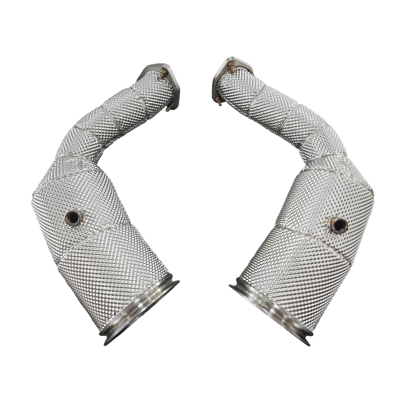 

AKS Heatshield Downpipe For Audi RSQ8 SQ7 SQ8 Downpipe