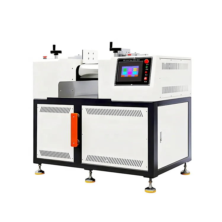 High Quality Rubber Two-roll Mills Laboratory Open Mill Rubber Plastic Mixing Machine