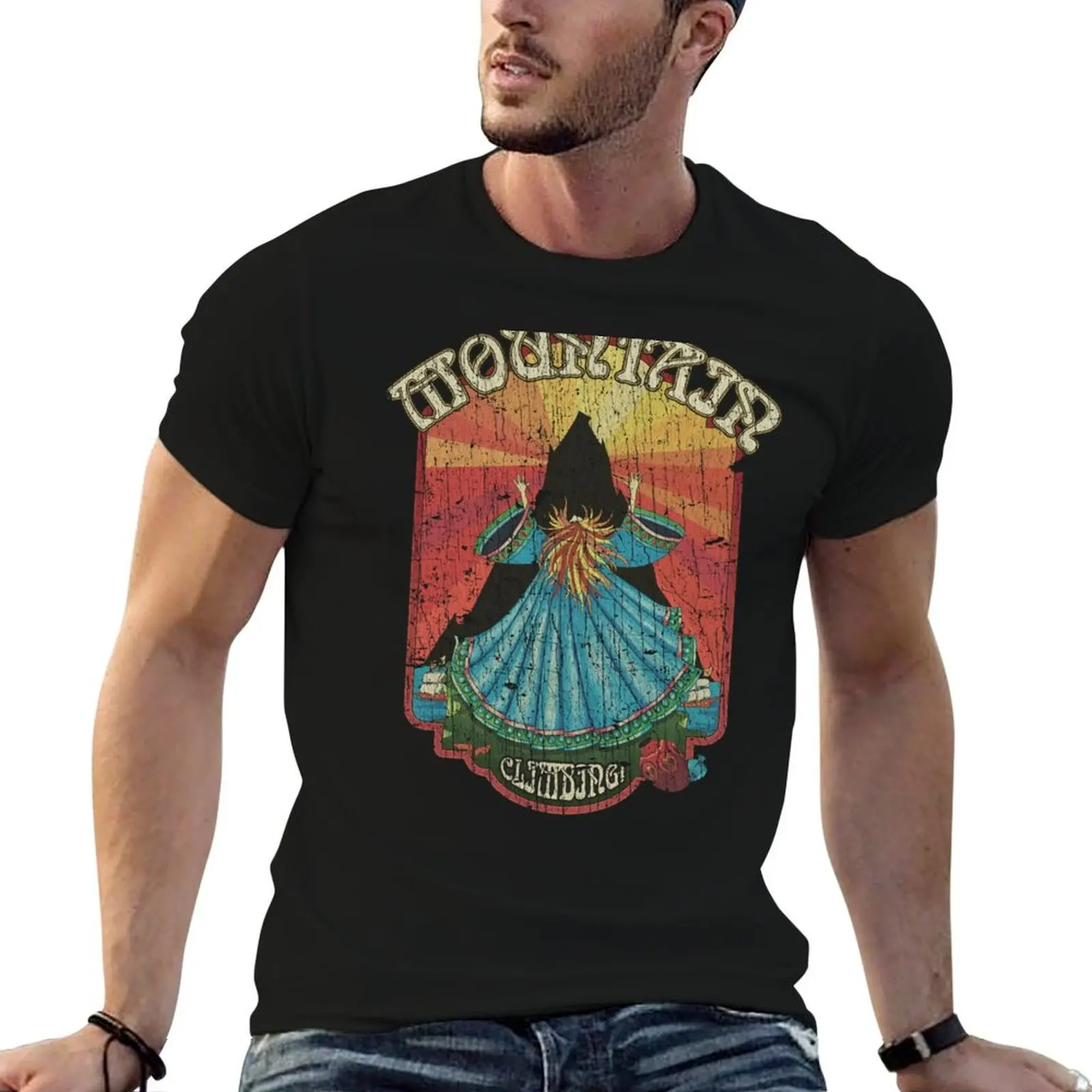 

Mountain Climbing! 1970 T-Shirt t shirts cotton 100% anime t shirts oversize T-Shirt