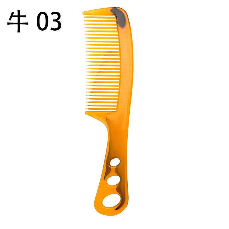 Thicken Toothless Beef Tendon Comb Massage Anti-Static Household Beauty Comb Hairdressing Styling Tools Hair Care