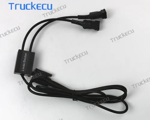 Forklift Diagnostic tool for Linde Doctor Diagnostic Cable with Software 4 Pin and 6 Pin Connectors