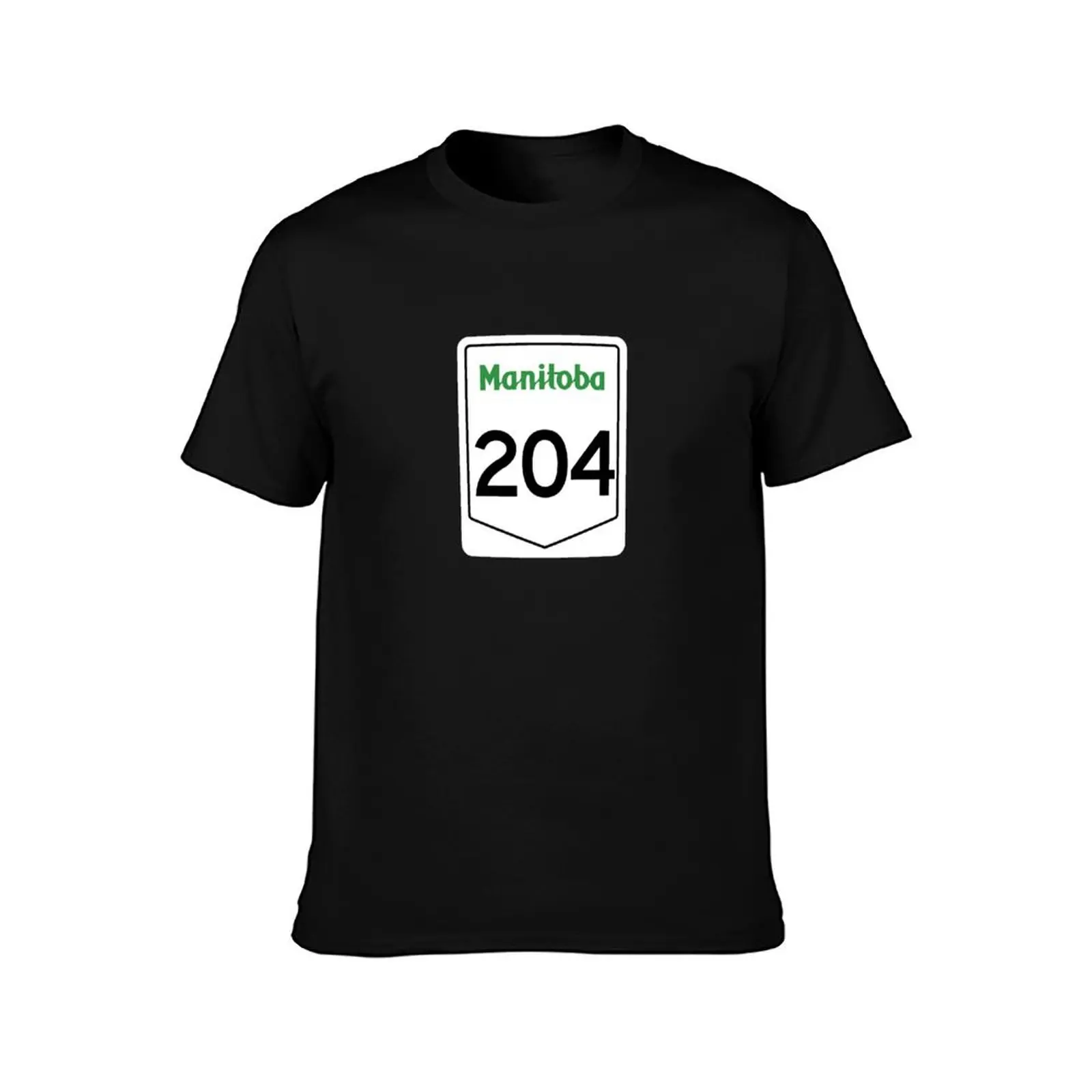 Manitoba Provincial Highway 204 (Area Code 204) T-Shirt Casual Street Style Short Sleeve Tee