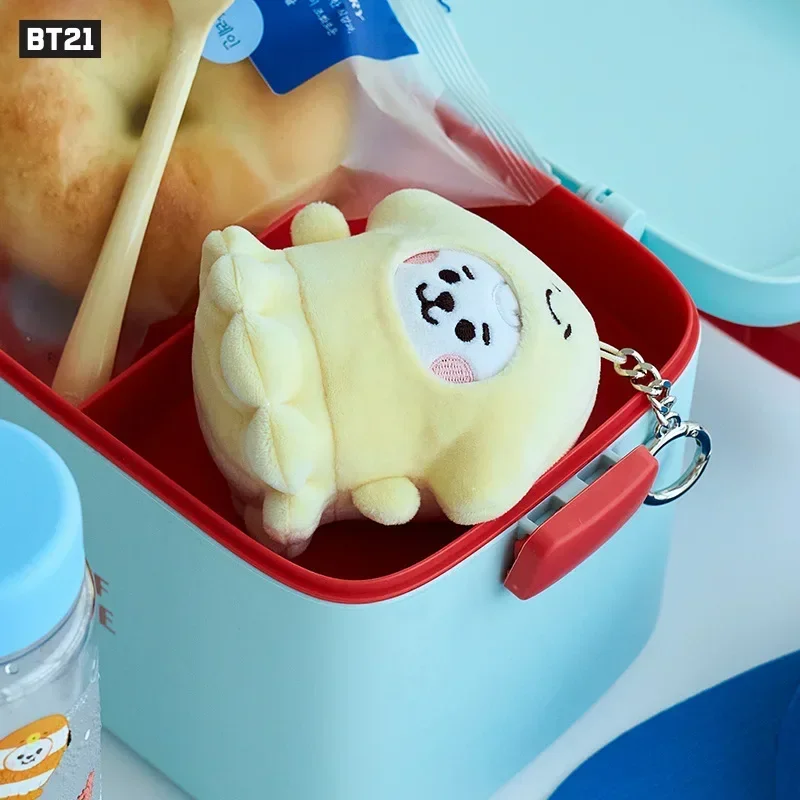 BT21 LINE FRIENDS Ocean Animal Series portachiavi ciondolo Cartoon peluche Cute Plush Doll Mini Bag accessori regalo per ragazze