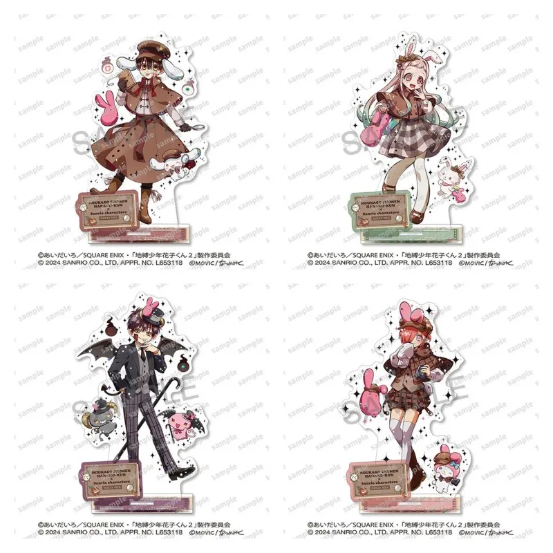 Anime Toilet-bound Hanako-kun Figures Yugi Amane Yashiro Nene Minamoto Kou Cosplay Acrylic Stand Model Fans Christmas Gifts