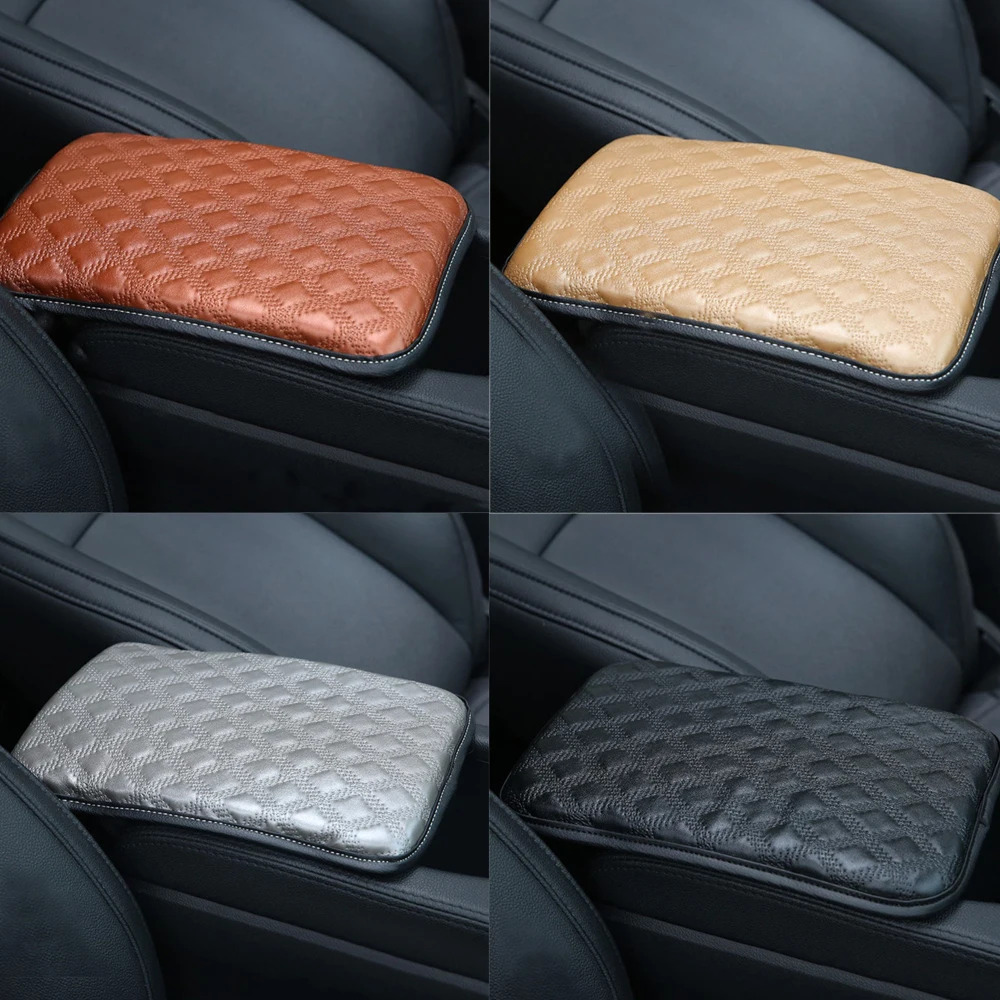 Auto Armrest Box Cover For VOLVO C30 C70 S40 S60 S80 S90 V40 V50 V60 XC40 XC60 XC70 XC90 Car Armrest Protector Mat Car Interior