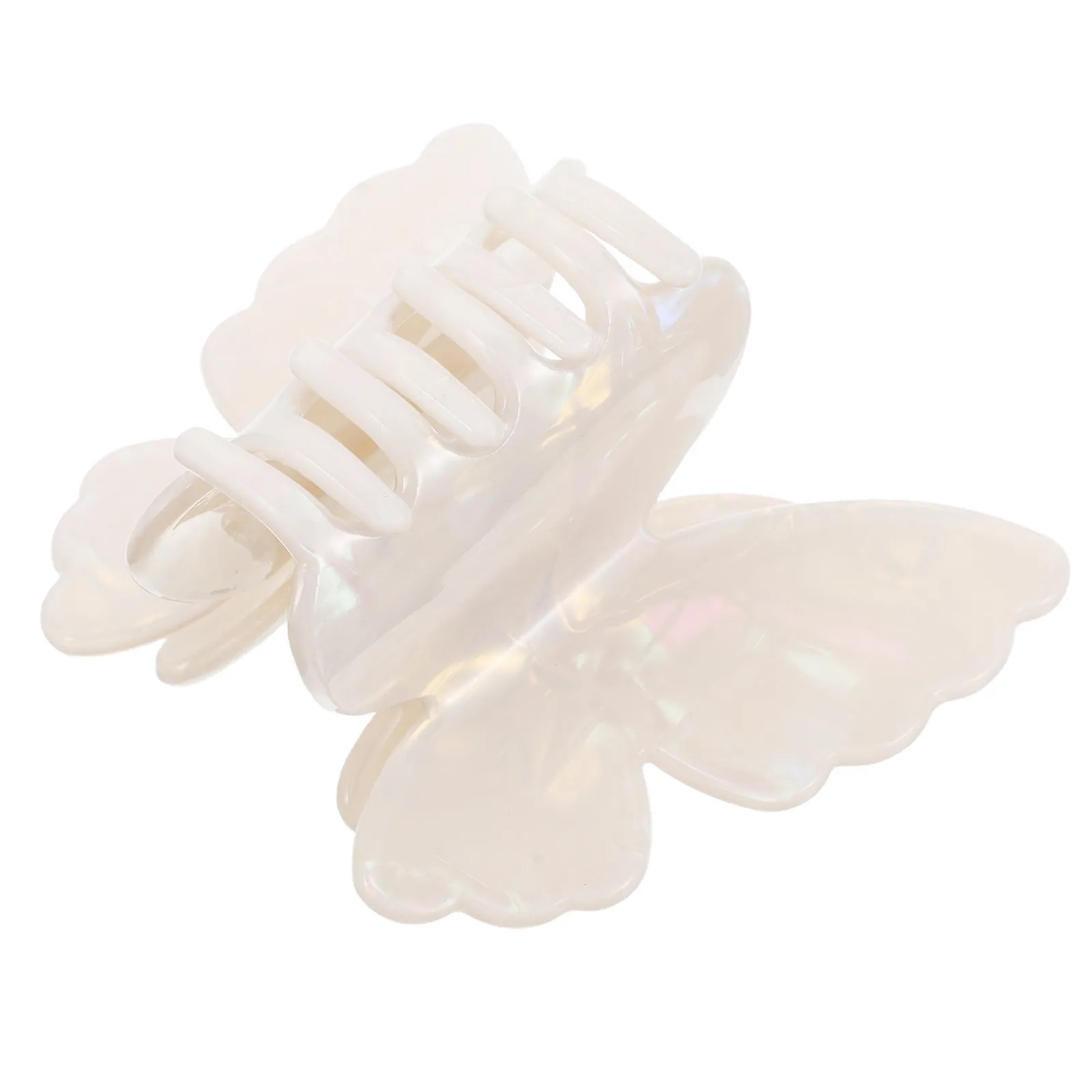 Double Layer Butterfly Hair Clips for Women – Non-Slip Claw Clips for Half-Up Hairstyles, Boho Hair Accessories